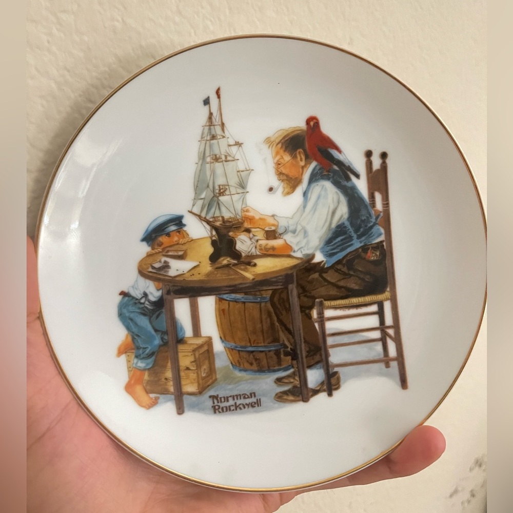 Vintage plate
